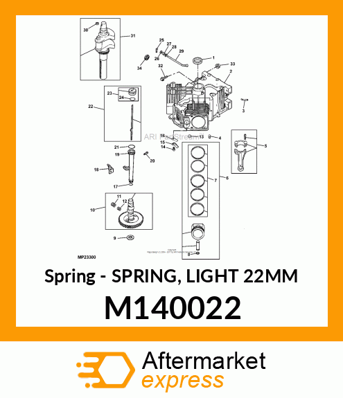 Spring Light 22Mm M140022