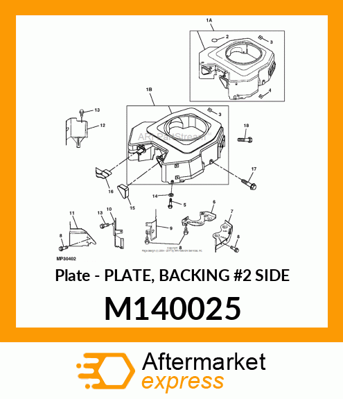 Plate M140025