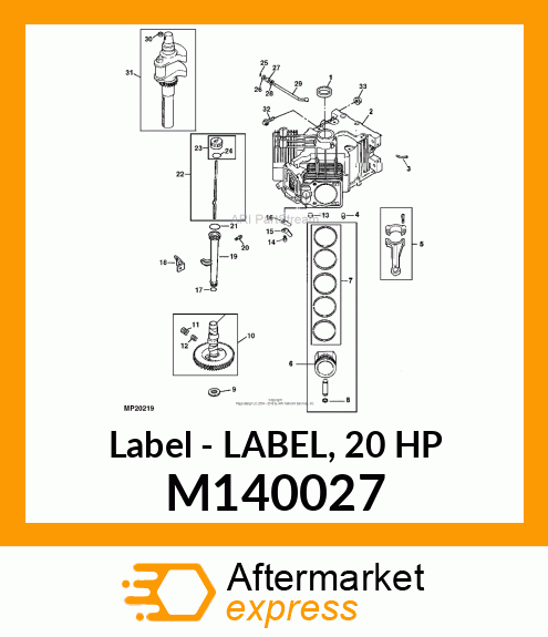 Label M140027