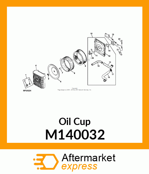 Oil Cup M140032