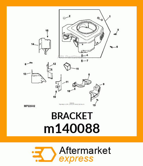 VOID PLATE, BACKING m140088