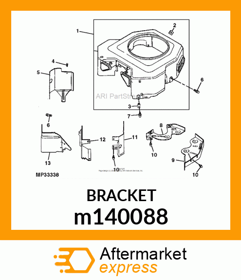 VOID PLATE, BACKING m140088