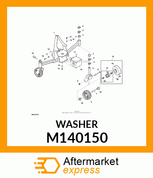 LOCKWASHER, SPLIT M140150