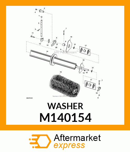 WASHER, 1.00X1.50X14 M140154