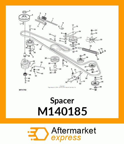 Spacer M140185