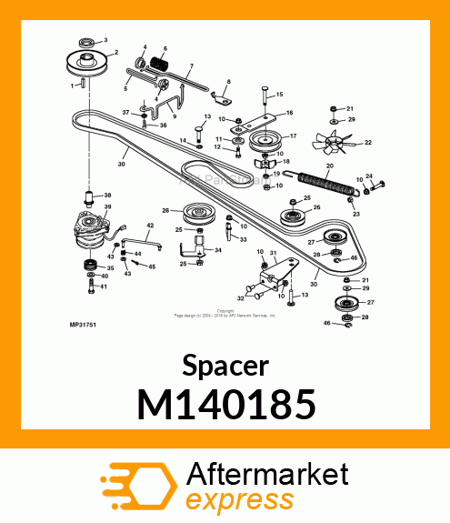 Spacer M140185