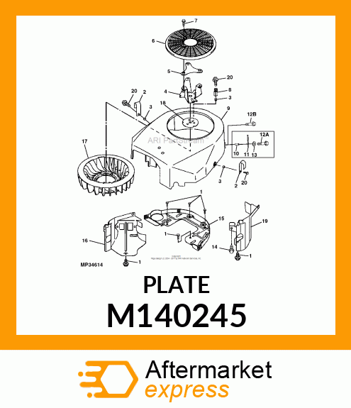 PLATE M140245