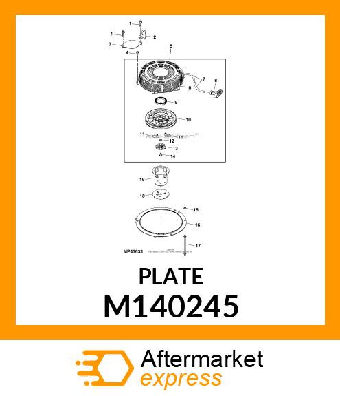 PLATE M140245