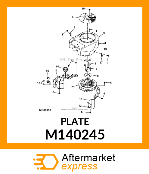 PLATE M140245