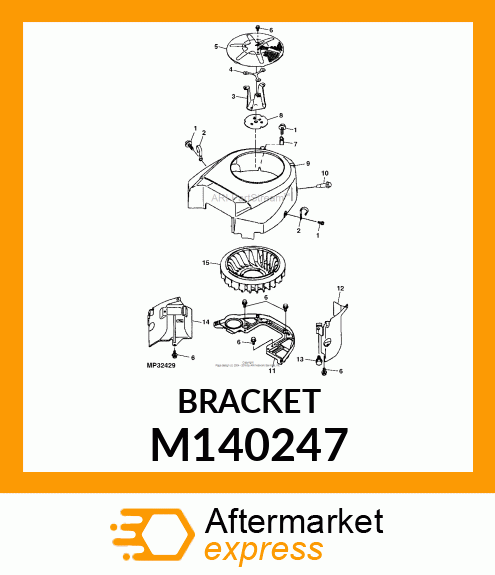 BRACKET COMPLETE M140247