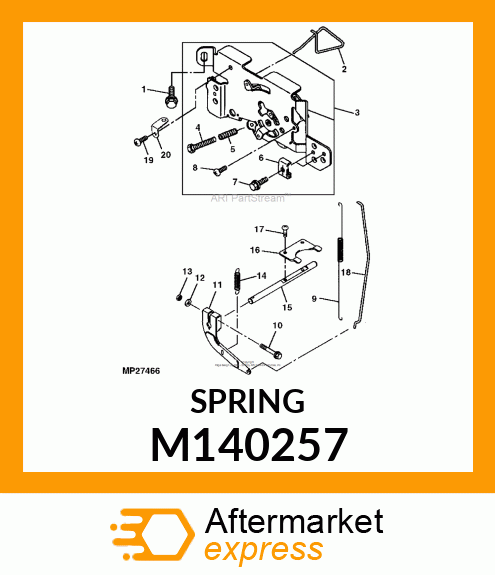 SPRING, GOVERNOR M140257