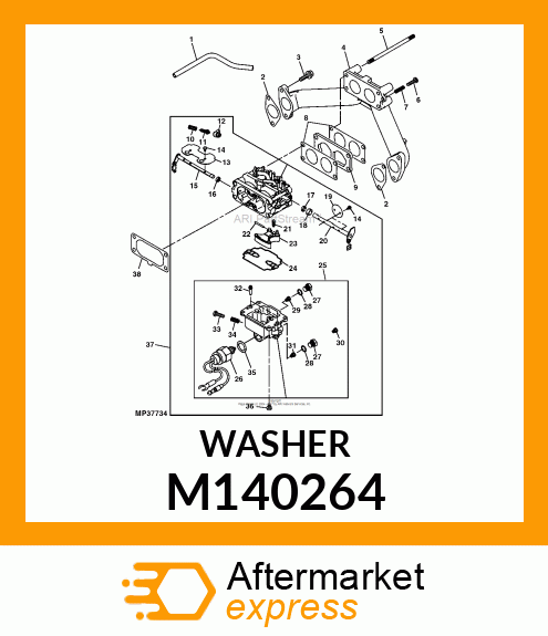 GASKET, MAIN PLUG M140264