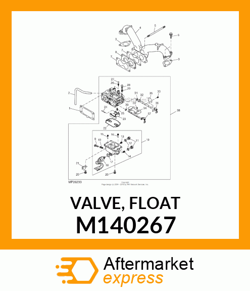 VALVE, FLOAT M140267