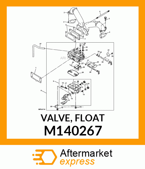 VALVE, FLOAT M140267