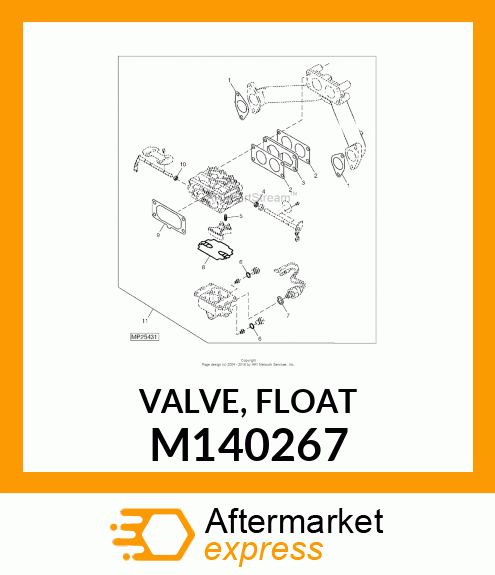 VALVE, FLOAT M140267