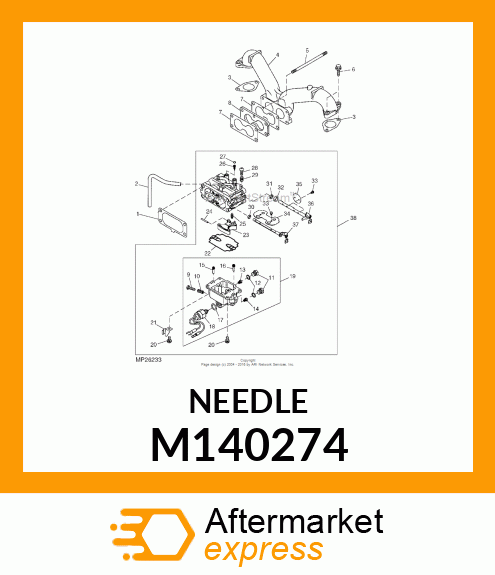 NEEDLE, JET M140274