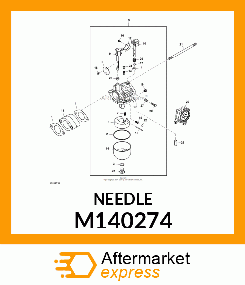 NEEDLE, JET M140274