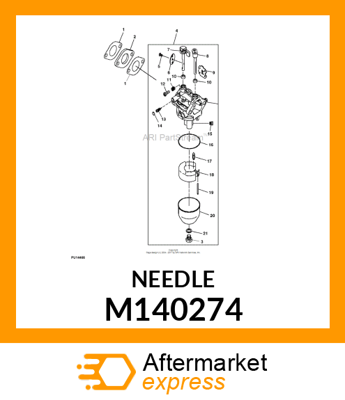 NEEDLE, JET M140274