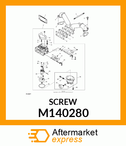 SCREW, DRAIN M140280