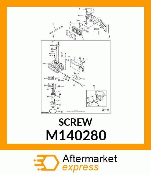 SCREW, DRAIN M140280