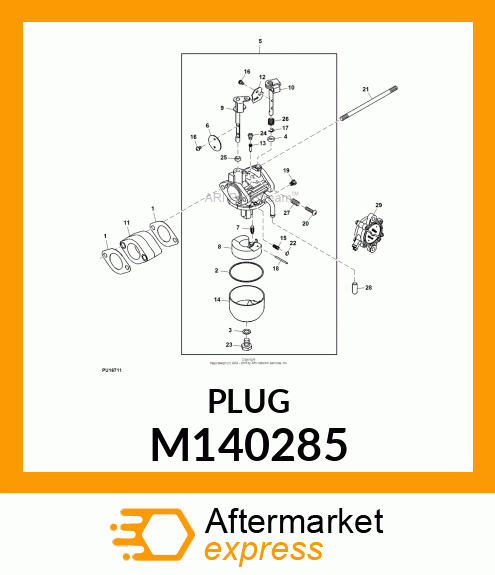 PLUG, EXPANSION M140285