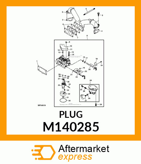 PLUG, EXPANSION M140285