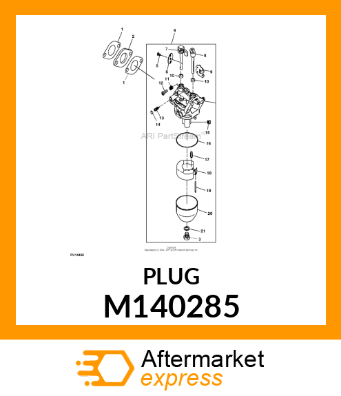 PLUG, EXPANSION M140285