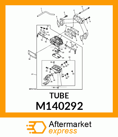 TUBE, 4.76 X 7.94 X 160 M140292