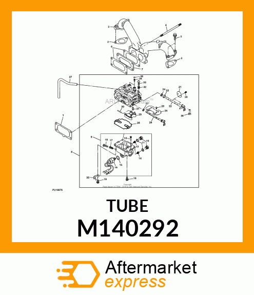 TUBE, 4.76 X 7.94 X 160 M140292