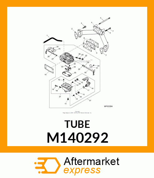 TUBE, 4.76 X 7.94 X 160 M140292