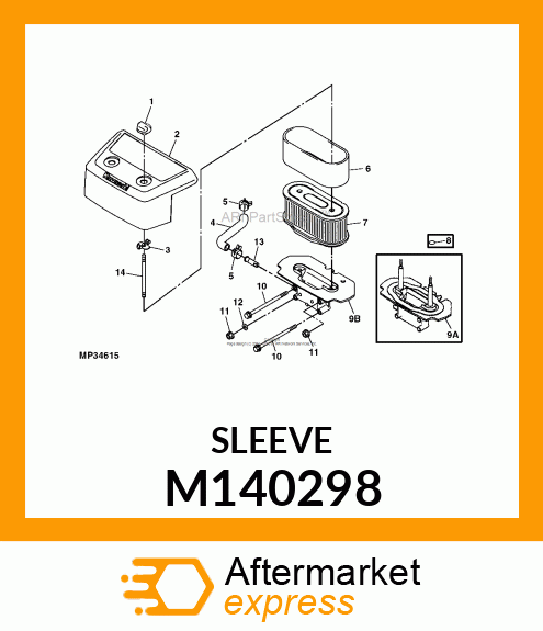 SLEEVE, SLEEVE M140298