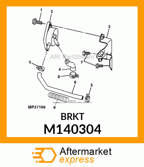 BRACKET COMPLETE M140304