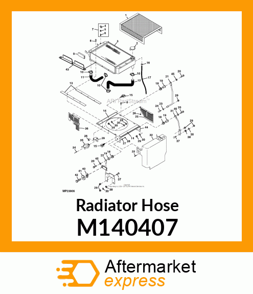 Radiator Hose M140407