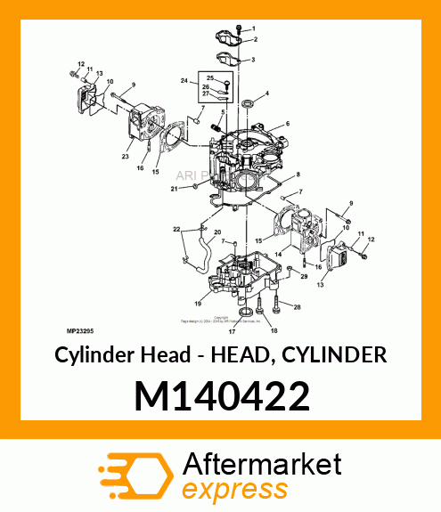 Cylinder Head M140422
