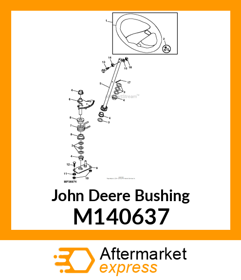 BUSHING, FLANGED M140637