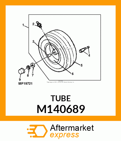 INNERTUBE, 15X6.00 M140689