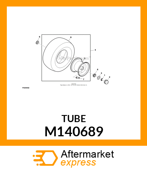 INNERTUBE, 15X6.00 M140689