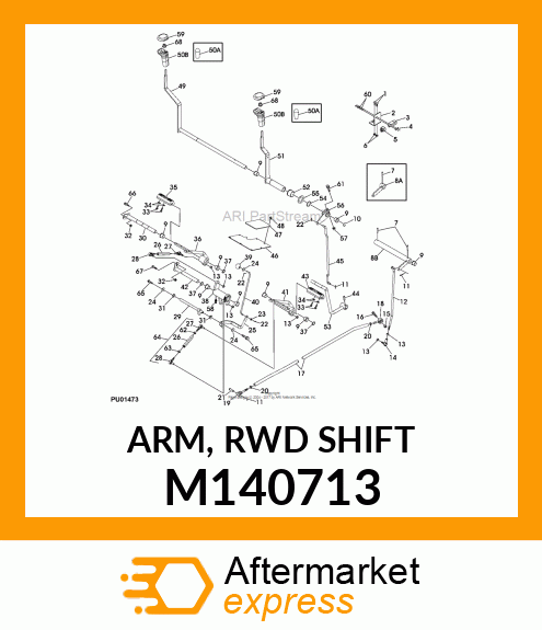 ARM, RWD SHIFT M140713