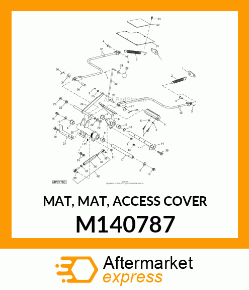 MAT, MAT, ACCESS COVER M140787