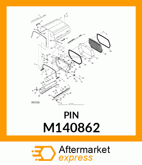 Pin Fastener M140862