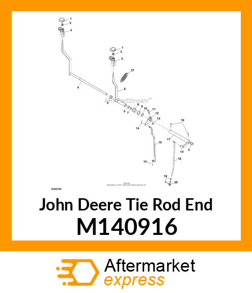 END, SPHERICAL ROD M140916