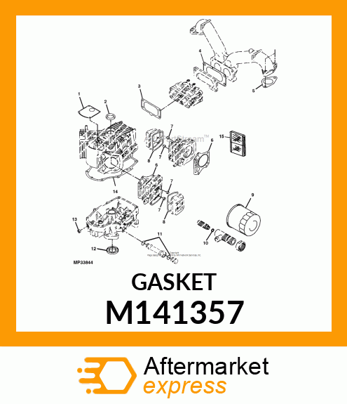 GASKET, CARBURETOR M141357