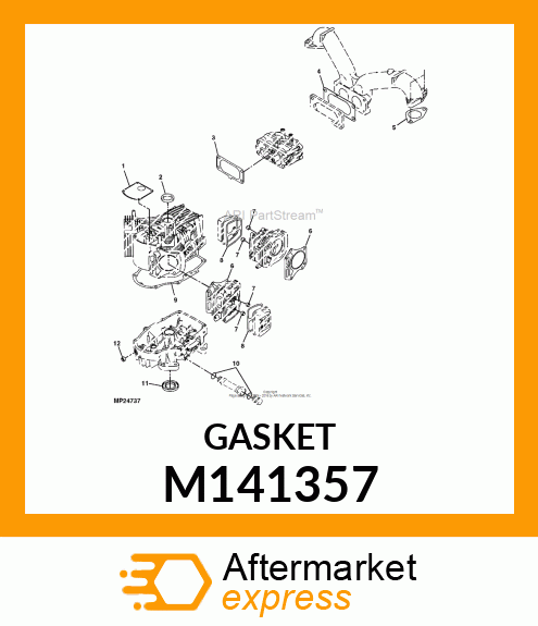 GASKET, CARBURETOR M141357