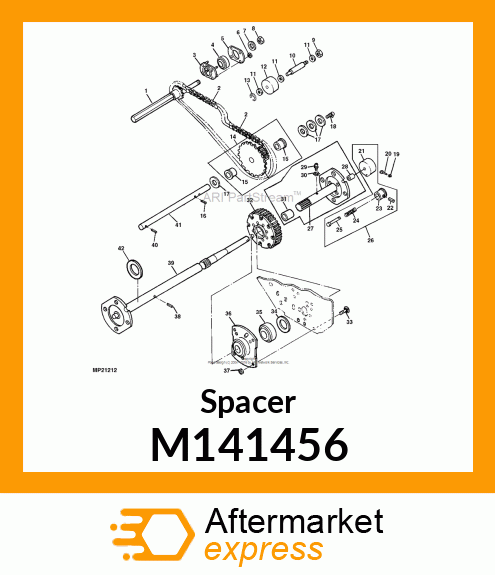 Spacer M141456