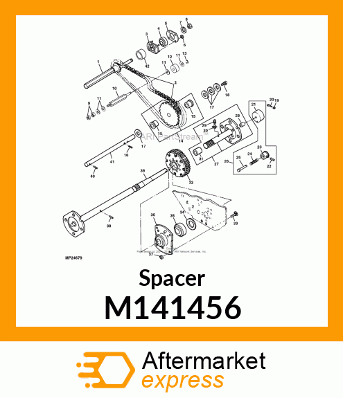 Spacer M141456