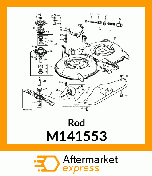 Rod M141553