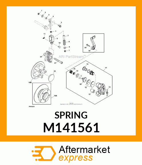 SPRING, COMPRESSION M141561