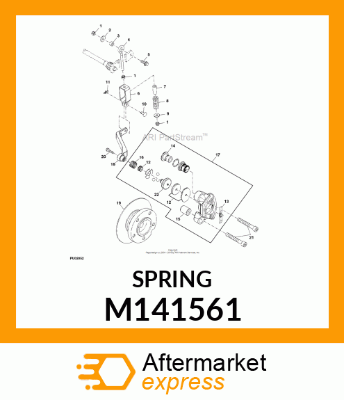 SPRING, COMPRESSION M141561