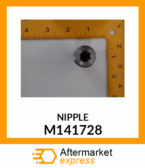 NIPPLE, OIL FILTER M141728