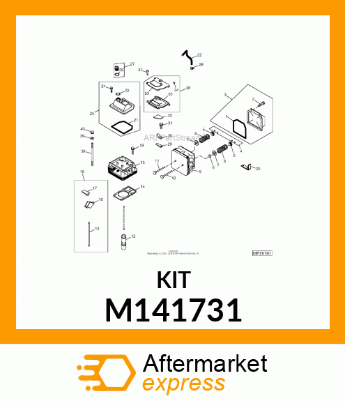 GASKET, CYLINDER HEAD M141731